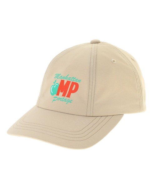 Manhattan Portage(マンハッタンポーテージ)の「Panel Shift Print Cap(キャップ・メンズ・オフホワイト/ブラック/ベージュ・FREE)」の3枚目の写真
