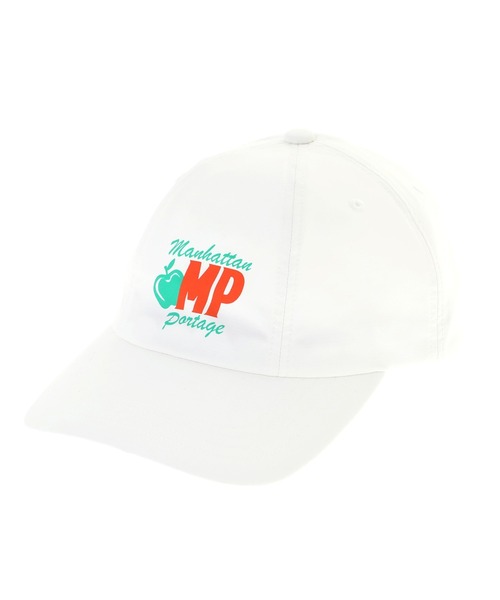 Manhattan Portage(マンハッタンポーテージ)の「Panel Shift Print Cap(キャップ・メンズ・オフホワイト/ブラック/ベージュ・FREE)」の1枚目の写真