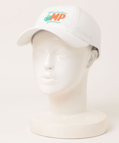 Manhattan Portage(マンハッタンポーテージ)の「Panel Shift Print Cap(キャップ・メンズ・オフホワイト/ブラック/ベージュ・FREE)」の4枚目の写真