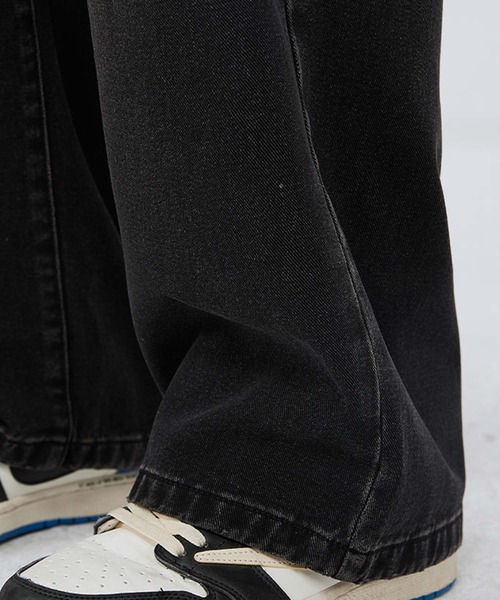 aimoha(アイモハ)の「【aimoha neo】Grunge Ripped Wide-Leg Jeans(デニムパンツ・メンズ・ブルー/ブラック・X-LARGE/MEDIUM/LARGE/XX-LARGE)」の18枚目の写真