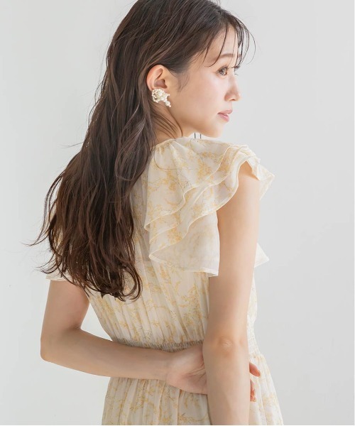 セール】シフォンエスカルゴラインワンピース（ワンピース）｜RANDA