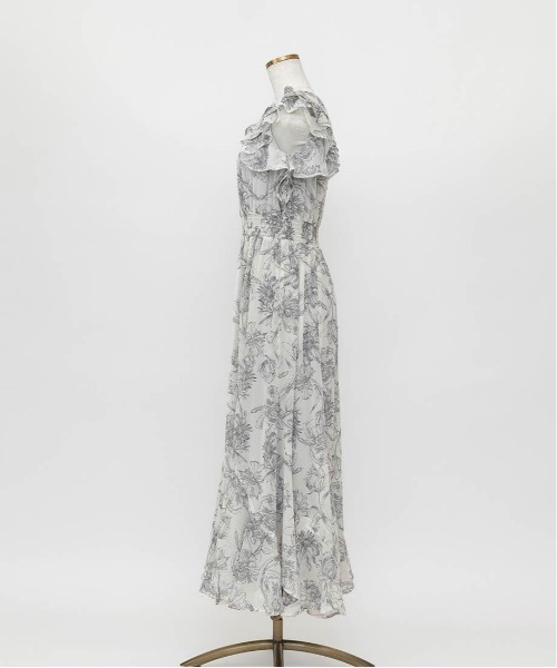 セール】シフォンエスカルゴラインワンピース（ワンピース）｜RANDA