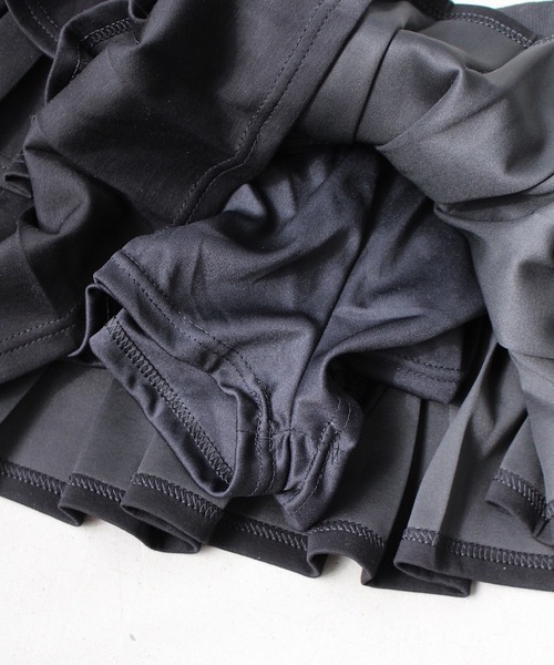 SANSeLF(サンセルフ)の「ティアードフリルスカートパンツ【SANSeLF】sanw25s024(スカート・レディース・ブラック/グレー・FREE)」の16枚目の写真