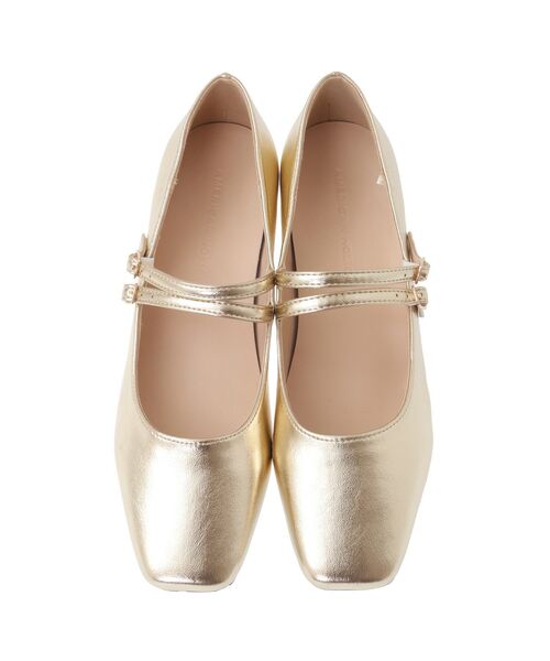 AMERICAN HOLIC（アメリカンホリック）の「ダブルストラップメリージェーン（パンプス・レディース・シルバー/ゴールド/ブラック・S/M/L）」の11枚目の写真