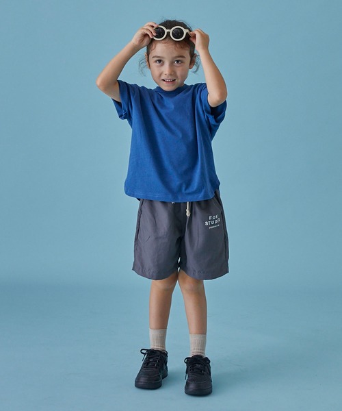 FOV(フォブ)の「フォブ PLAIN 6分袖 Tシャツ(Tシャツ/カットソー・キッズ・ホワイト/ベージュ系その他/グリーン/イエロー/ブルー/チャコールグレー/ブラック・S/XL/M/L)」の15枚目の写真