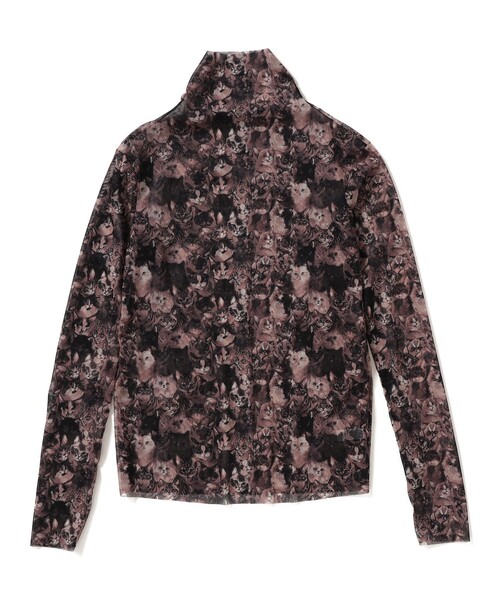 mmts(マミタス)の「【COLLABORATION】unoa / シアートップス(Tシャツ/カットソー・レディース・ブラウン/ブラック・ONE SIZE)」の21枚目の写真