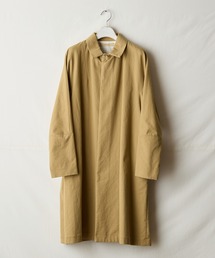 メンズのステンカラーコート（イエロー/黄色系）ファッション