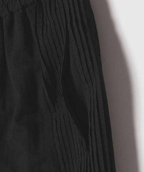 SHIPS any（シップス エニィ）の「SHIPS any:〈手洗い可能〉パッチワーク レース セミワイド イージー パンツ（その他パンツ・レディース・ブラック/オフホワイト・ONE SIZE）」の11枚目の写真