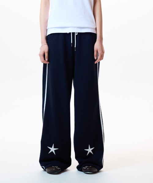 LUVISTRUE（ラヴイズトゥルー）の「IM POCKET TRANING PANTS（スウェットパンツ・レディース・チャコールグレー/ネイビー・FREE）」の10枚目の写真