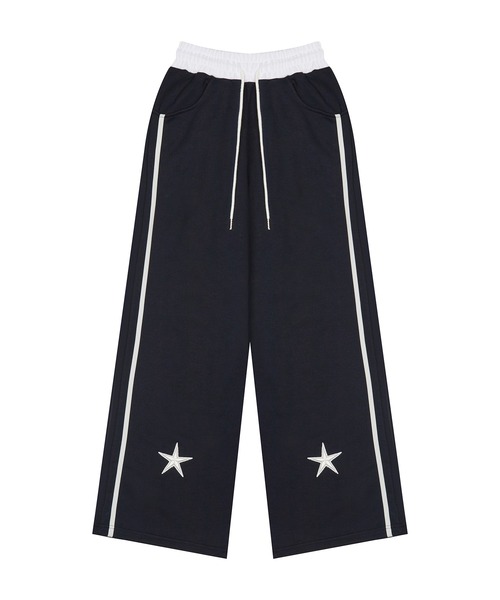 LUVISTRUE（ラヴイズトゥルー）の「IM POCKET TRANING PANTS（スウェットパンツ・レディース・チャコールグレー/ネイビー・FREE）」の15枚目の写真