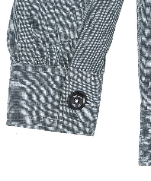 g-stage（ジーステージ）の「清涼 ドライ 麻混 カバーオール リネンジャケット　ジ－ステ－ジ（カバーオール・メンズ・ベージュ/ネイビー・46/50/48）」の8枚目の写真