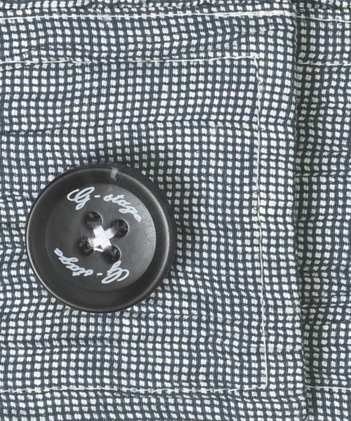 g-stage（ジーステージ）の「清涼 ドライ 麻混 カバーオール リネンジャケット　ジ－ステ－ジ（カバーオール・メンズ・ベージュ/ネイビー・46/50/48）」の10枚目の写真