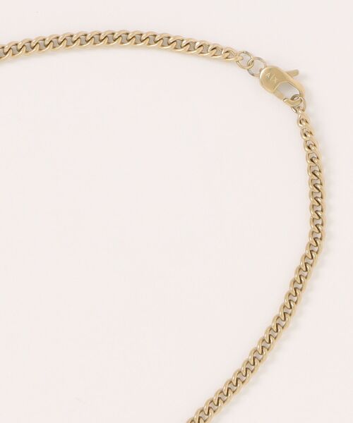 ARMANI EXCHANGE(アルマーニエクスチェンジ)の「アルマーニ・エクスチェンジ アクセサリー メンズ ネックレス AXG0152710(ネックレス・メンズ・GOLD・FREE)」の5枚目の写真