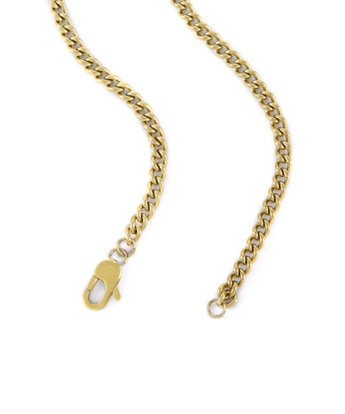ARMANI EXCHANGE(アルマーニエクスチェンジ)の「アルマーニ・エクスチェンジ アクセサリー メンズ ネックレス AXG0152710(ネックレス・メンズ・GOLD・FREE)」の4枚目の写真