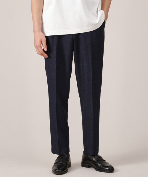 TAKEO KIKUCHI(タケオキクチ)の「【抗菌防臭】尾州リネン ドビーメッシュ イージーパンツ(スラックス・メンズ・グレー/ブルー系その他/ネイビー・01/02/03/04/05)」の2枚目の写真