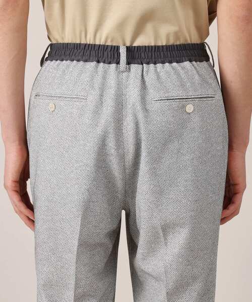 TAKEO KIKUCHI(タケオキクチ)の「【抗菌防臭】尾州リネン ドビーメッシュ イージーパンツ(スラックス・メンズ・グレー/ブルー系その他/ネイビー・01/02/03/04/05)」の10枚目の写真