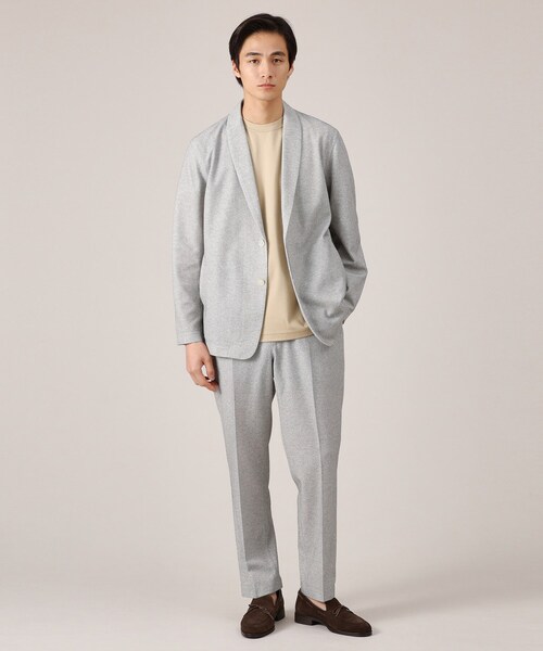 TAKEO KIKUCHI(タケオキクチ)の「【抗菌防臭】尾州リネン ドビーメッシュ イージーパンツ(スラックス・メンズ・グレー/ブルー系その他/ネイビー・01/02/03/04/05)」の17枚目の写真