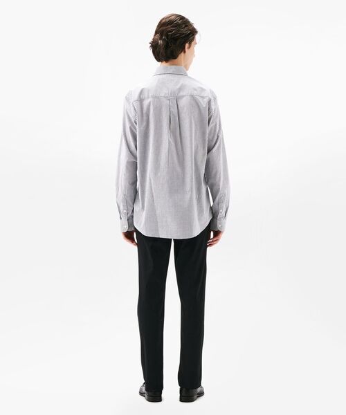 TOMMY HILFIGER（トミーヒルフィガー）の「オックスフォードストライプロングスリーブシャツ（シャツ/ブラウス・メンズ・グレー/グリーン/ピンク・LARGE/MEDIUM/SMALL/X-LARGE）」の6枚目の写真