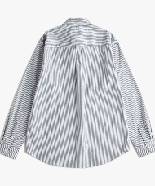 TOMMY HILFIGER（トミーヒルフィガー）の「オックスフォードストライプロングスリーブシャツ（シャツ/ブラウス・メンズ・グレー/グリーン/ピンク・LARGE/MEDIUM/SMALL/X-LARGE）」の10枚目の写真