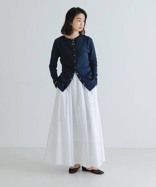 URBAN RESEARCH(アーバンリサーチ)の「『MADE IN JAPAN』セッケツクルーネックカーディガン(カーディガン/ボレロ・レディース・ネイビー/オフホワイト/グレー系その他・FREE)」の22枚目の写真