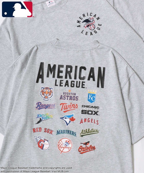 MLB(メジャーリーグベースボール)の「MLB/メジャーリーグベースボール オーバーサイズ バックプリント ロゴ ワンポイント刺繍 半袖Tシャツ/レディース メンズ(Tシャツ/カットソー・メンズ・ホワイト系その他2/ブラック/グレー系その他/ネイビー/グレー系その他2/ホワイト/ホワイト系その他・M/L/LL)」の5枚目の写真