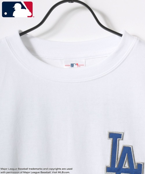 MLB(メジャーリーグベースボール)の「MLB/メジャーリーグベースボール オーバーサイズ バックプリント ロゴ ワンポイント刺繍 半袖Tシャツ/レディース メンズ(Tシャツ/カットソー・メンズ・ホワイト系その他2/ブラック/グレー系その他/ネイビー/グレー系その他2/ホワイト/ホワイト系その他・M/L/LL)」の20枚目の写真
