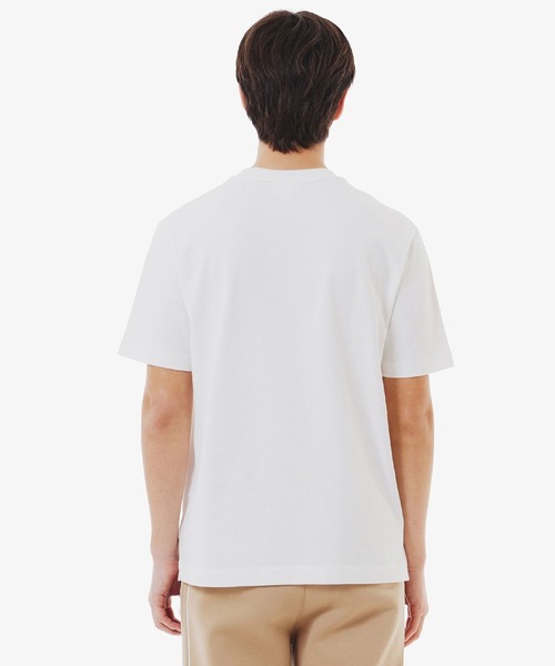 LACOSTE(ラコステ)の「LACOSTE/ラコステ ヘビーウェイトブランドネームロゴTシャツ 半袖 TH229999(Tシャツ/カットソー・メンズ・ホワイト/ブラック/グレー・L/M/S)」の7枚目の写真