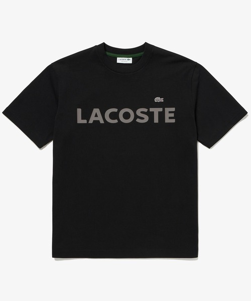 ◆LACOSTE ラコステ◆ブランドネーム ロゴ 半袖Tシャツ LACOSTE/ラコステ ヘビーウェイトブランドネームロゴTシャツ