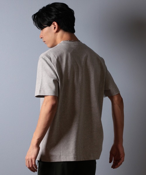 LACOSTE/ラコステ ヘビーウェイトブランドネームロゴTシャツ 半袖