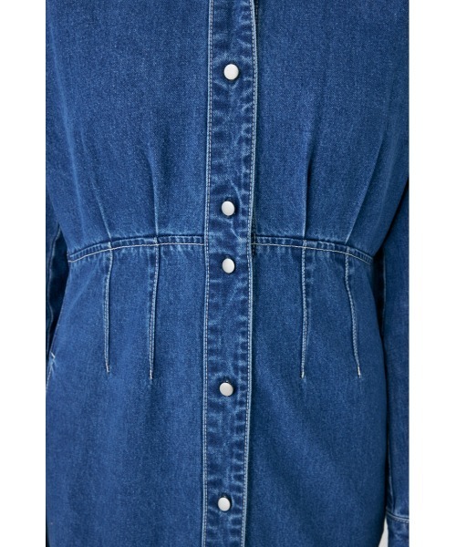 セール】CAP SLEEVE DENIM ドレス（ワンピース）｜MOUSSY