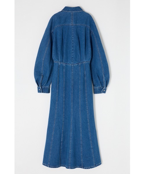 MOUSSY（マウジー）の「DENIM シャツドレス（ワンピース・レディース・ブルー・1/2）」の14枚目の写真