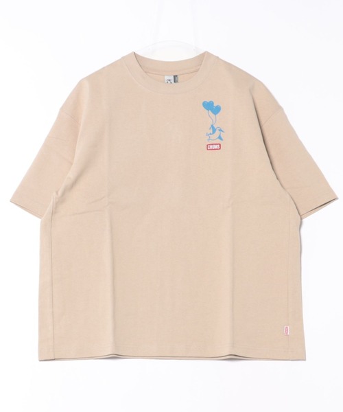 CHUMS(チャムス)の「CHUMS/チャムス 半袖Tシャツ バックプリント CH01-2582(Tシャツ/カットソー・メンズ・ホワイト/ライトベージュ/ブラック・S/M/L)」の6枚目の写真