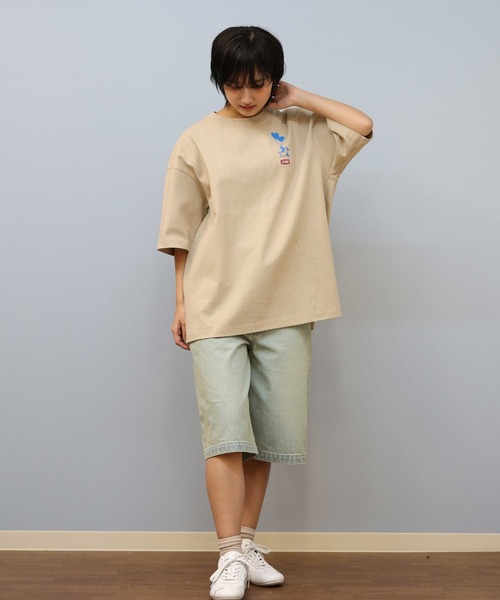 CHUMS(チャムス)の「CHUMS/チャムス 半袖Tシャツ バックプリント CH01-2582(Tシャツ/カットソー・メンズ・ホワイト/ライトベージュ/ブラック・S/M/L)」の16枚目の写真