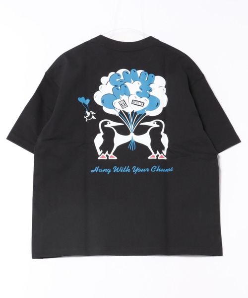 CHUMS(チャムス)の「CHUMS/チャムス 半袖Tシャツ バックプリント CH01-2582(Tシャツ/カットソー・メンズ・ホワイト/ライトベージュ/ブラック・S/M/L)」の20枚目の写真