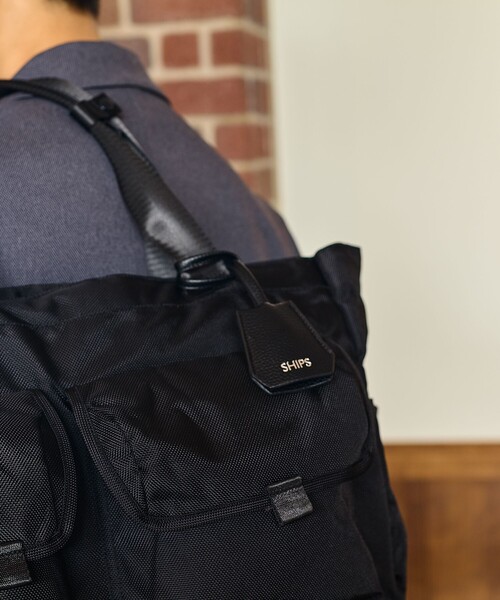 SHIPS シップストートバッグ ブラック Kaan キャンバス Kaan: THE BUCKET TOTE｜ SHIPS 公式サイト