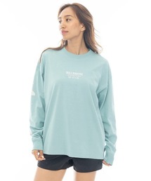 BILLABONG レディース 【A/DIV.】 ADIV LS TEE ロンT 【2025年春夏モデル】/ビラボン両袖プリント長袖Tシャツ