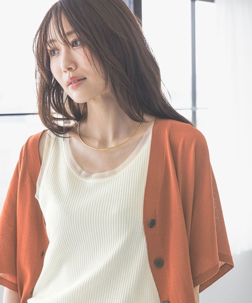 Rota クリーム　ベージュ　Godard 別注 Foo Tokyo 公式ストア | シルクキャミソール ピンクベージュ