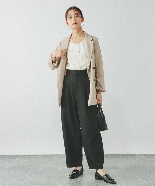 GLOBAL WORK(グローバルワーク)の「Beauteeチュールタンク/289894(タンクトップ・レディース・ライトグレー/アイボリー/ブラック・MEDIUM/LARGE)」の5枚目の写真