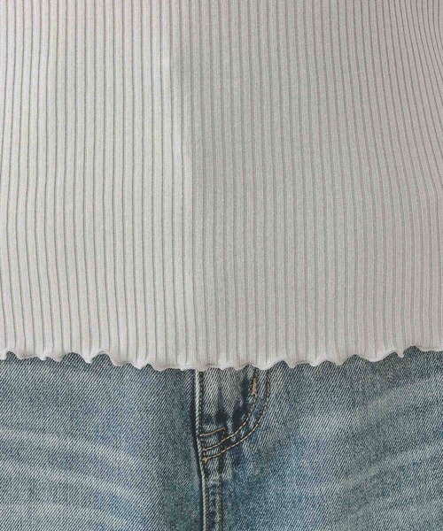 GLOBAL WORK(グローバルワーク)の「Beauteeチュールタンク/289894(タンクトップ・レディース・ライトグレー/アイボリー/ブラック・MEDIUM/LARGE)」の22枚目の写真