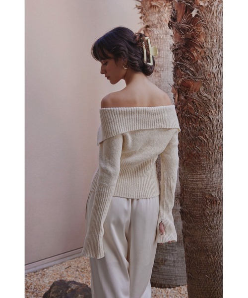 alexia stam アリシアスタン フィッシャーマンニット ALEXIA STAM（アリシアスタン） ニット セーター Zip Up Knit Cardigan