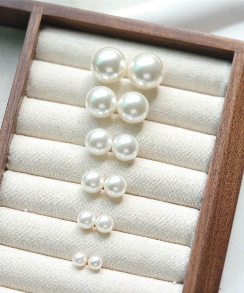 CHIEKO +パール ゴールド ピアス 1回使用　消毒済み CHIEKO +パール ゴールド ピアス 1回使用 消毒済み