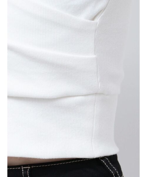 即日発送！GYDA ハーフスリーブカシュクールオフショルショートTOPS WH SALE】GYDA ハーフスリーブカシュクールオフショルショート