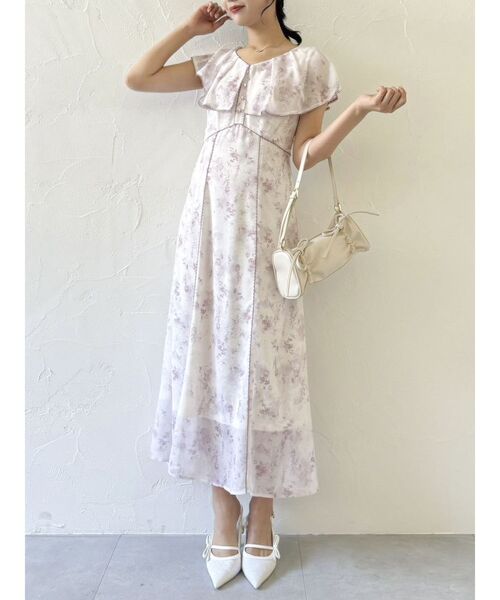 dazzlin ワンピース 美品 dazzlin ワンピース オーナメントカラーニットワンピース