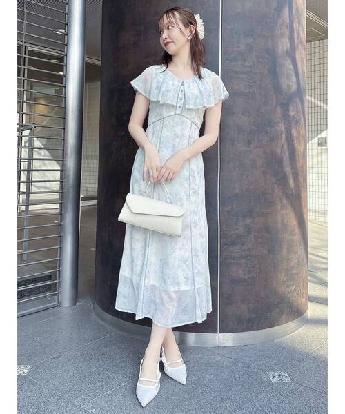 dazzlin（ダズリン）の「ビックカラーレーストリムワンピース（ワンピース・レディース・ミント/オフホワイト/ピンク・SMALL/MEDIUM）」の16枚目の写真
