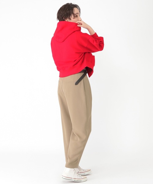 studio CLIP（スタディオクリップ）の「【daily CLIP】ダブルZIPスウェットパーカー（パーカー・レディース・ホワイト/レッド/ネイビー・FREE）」の18枚目の写真