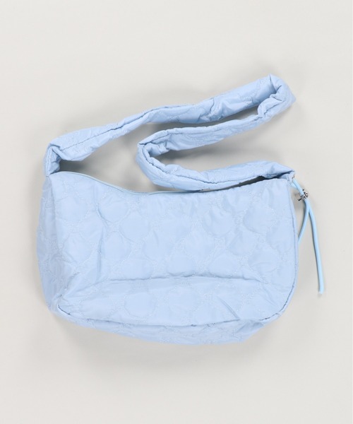 SPINNS(スピンズ)の「推しを入れられるポケットつき!痛バッグ/キルティング(ショルダーバッグ・レディース・ブラック/ホワイト/ブルー/ピンク・ONESIZE)」の8枚目の写真