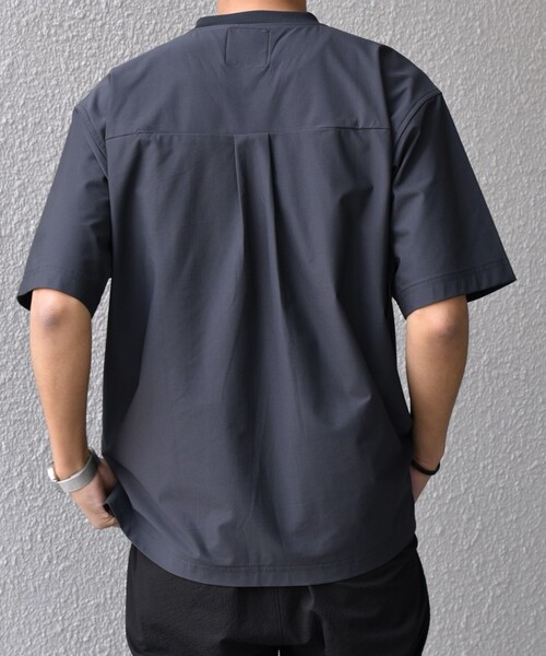 SHIPS any: 360° THE CIRCLE STRETCH ポケット Tシャツ