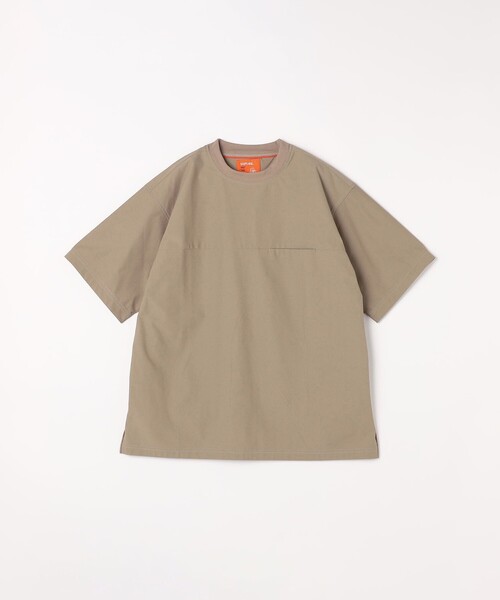 SHIPS any(シップス エニィ)の「SHIPS any: 360° THE CIRCLE STRETCH ポケット Tシャツ(セットアップ対応)◇(Tシャツ/カットソー・メンズ・チャコールグレー/ベージュ/ネイビー・SMALL/MEDIUM/LARGE/X-LARGE)」の15枚目の写真