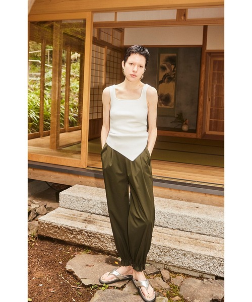 セール】GATHER TAPERED PT（スラックス）｜OMMO（オーエムエムオー