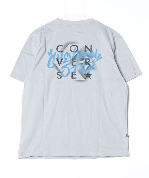 CONVERSE（コンバース）の「コンバース  グラフィティ PT S/S Tシャツ（Tシャツ/カットソー・メンズ・ボルドー/ライトグレー/ブラック・LL/M/L）」の4枚目の写真
